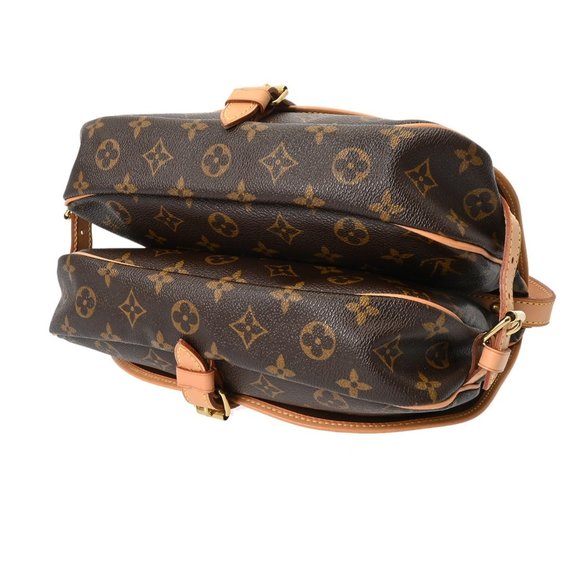 LOUIS VUITTON Authentic Brown Monogram Canvas Shoulder Bag - Picture 7 of 11